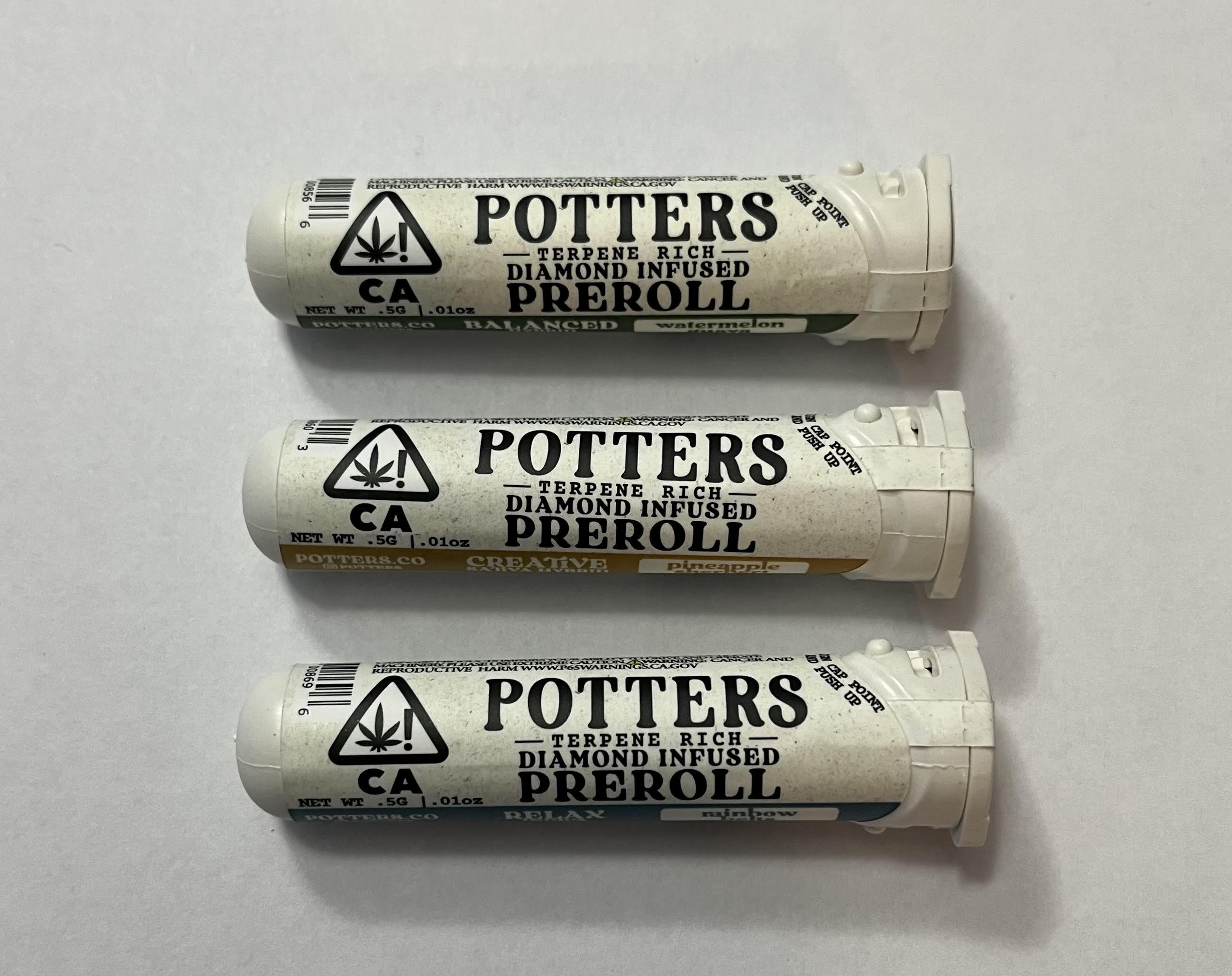 POTTERS SINGLES POTTERS SINGLES